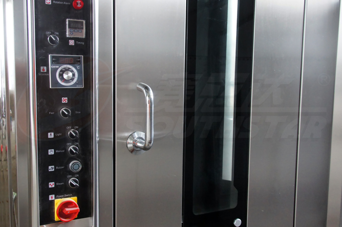 廣州賽思達(dá)32盤單推車商用燃?xì)鉄犸L(fēng)旋轉(zhuǎn)爐NFX-32Q外殼